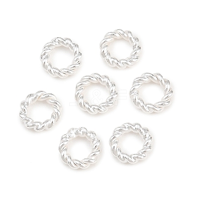 Brass Soldered Closed Jump Rings KK-K253-15C-03S-1