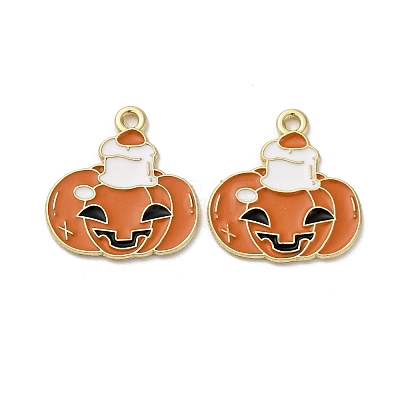 Halloween Alloy Enamel Pendants LS-STAS-I354-01G-B01-1