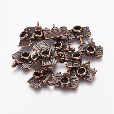 Metal Alloy Pendants PALLOY-A15513-R-1