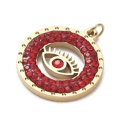 304 Stainless Steel Pendants RB-CBAC930-02G-1