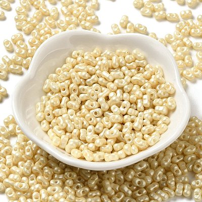 Baking Paint Glass Seed Beads SEED-K009-01A-03-1