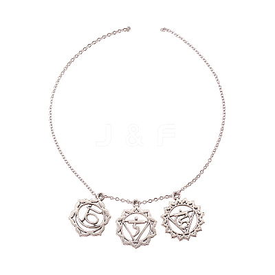 100Pcs 10 Styles Tibetan Style Alloy Pendants TIBEP-CJ0001-50-1