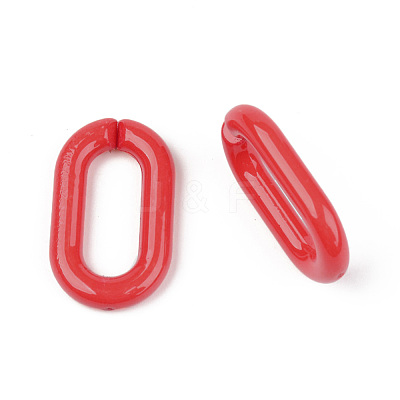 Opaque Acrylic Linking Rings OACR-T024-02-G03-1