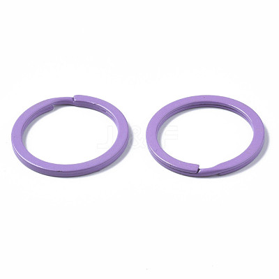 Spray Painted Iron Split Key Rings X-KEYC-S255-003-1