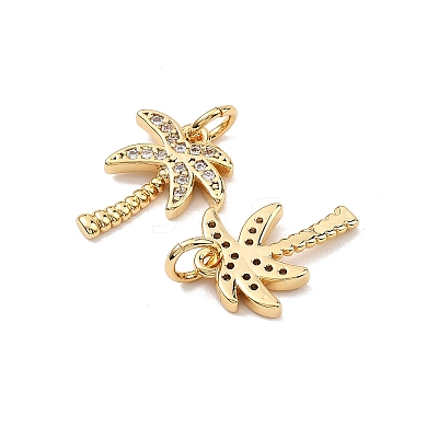 SHEGRACE Brass Micro Pave Clear Cubic Zirconia Pendants XGRQ2C285-409G-1