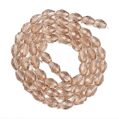 Transparent Glass Beads Strands EGLA-N013-T4mm-D23-1