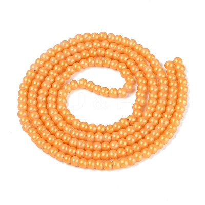 Baking Paint Glass Pearl Beads Strands DGLA-ZX001-05A-12-1