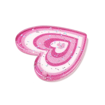 Transparent Plastic Pendants KY-P014-01A-1