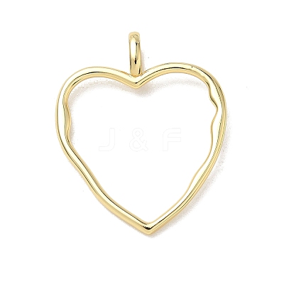 Valentine's Day Brass Pendants KK-E796-10G-1