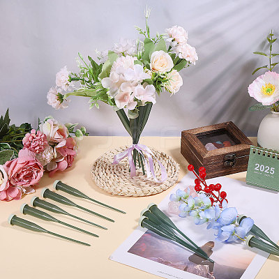 50Pcs Plastic Flower Water Tubes AJEW-GL0002-96A-1