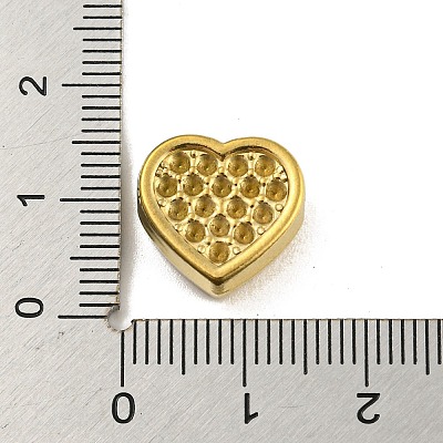 304 Stainless Steel Beads Rhinestone Settings STAS-A091-06G-1