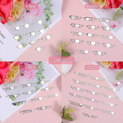 10Pcs Stainless Steel Connector Charms STAS-SZ0003-16C-1