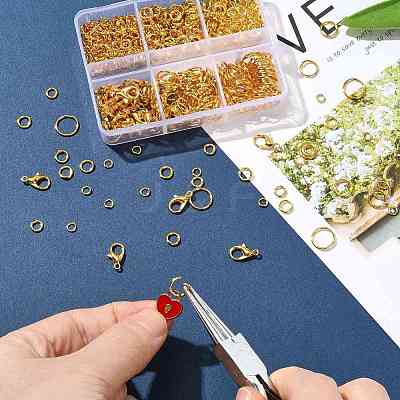 DIY Jewelry Making Findings Kit DIY-FS0009-91G-1