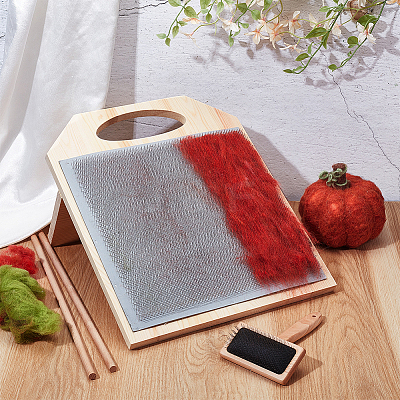 Pine Wood Rubber Blending Board TOOL-BC0003-19-1