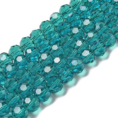 Transparent Glass Beads LS-EGLA-A035-T8mm-D12-1