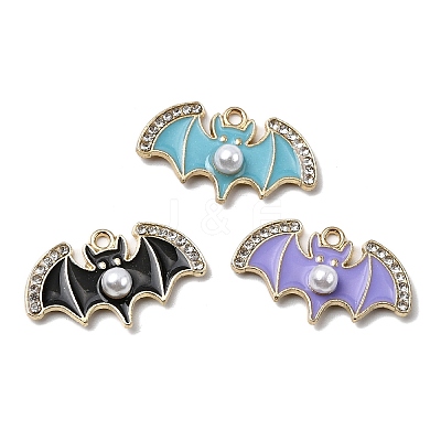 Halloween Alloy Enamel Pendants LS-FIND-D307-01G-1