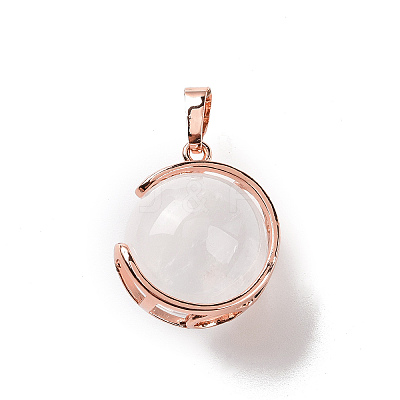 Natural Quartz Crystal Pendants G-A212-01RG-06-1