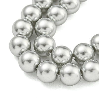 Glass Pearl Beads Strands HY-G002-01D-04-1