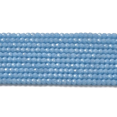 Synthetic Luminous Stone Beads Strands G-C086-01B-10-1