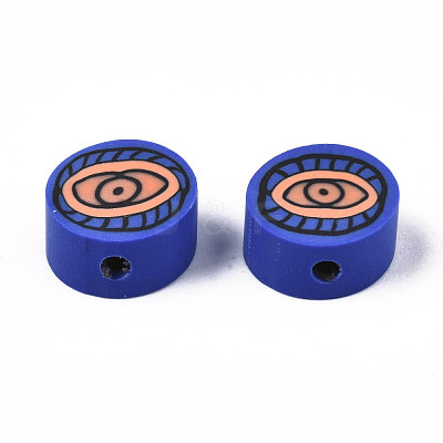Handmade Polymer Clay Beads X-CLAY-N009-034-1