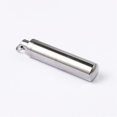 Tarnish Resistant 304 Stainless Steel Openable Pendants STAS-M273-06P-1