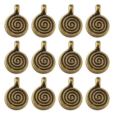 Tibetan Style Alloy Charms MLF0339Y-NF-1