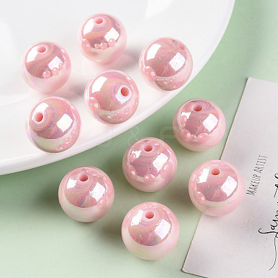 Opaque Acrylic Beads X-MACR-S370-D20mm-A01-1
