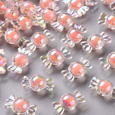 Transparent Acrylic Beads TACR-S152-03B-SS2109-1