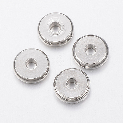 Tarnish Resistant 304 Stainless Steel Beads STAS-H426-01-10MM-1