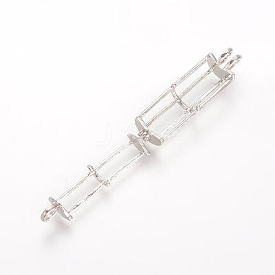 Alloy Diffuser Locket Pendants PALLOY-S062-35P-1