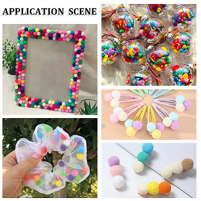 400Pcs 4 Colors DIY Doll Craft AJEW-SC0003-93B-1