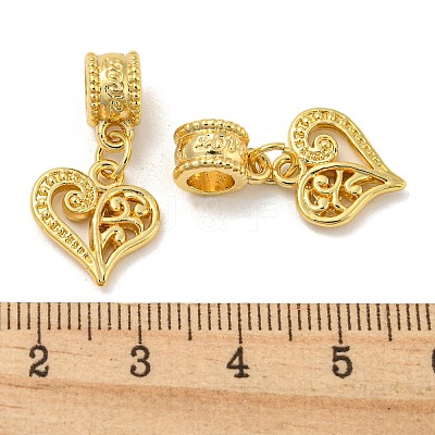 Tibetan Style Alloy European Dangle Charms PALLOY-F199-29G-1