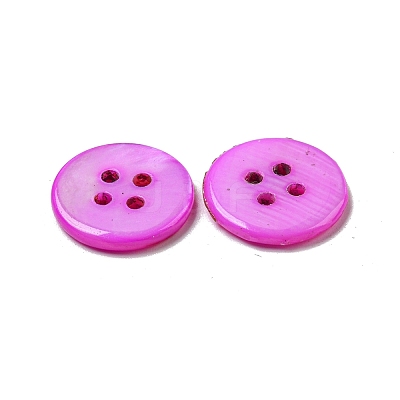 Freshwater Shell Buttons SHEL-C005-02E-1