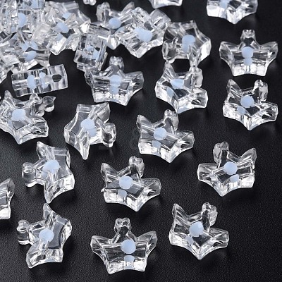 Transparent Acrylic Beads MACR-S373-105-B08-1