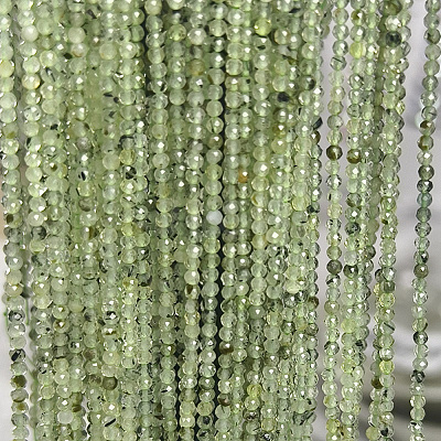 Natural Prehnite Beads Strands LS-G-RM250104-A7-1