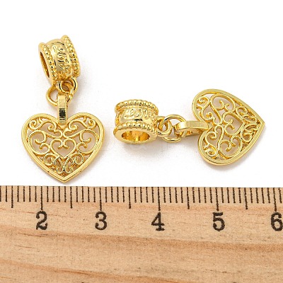Tibetan Style Alloy European Dangle Charms PALLOY-F199-28G-1