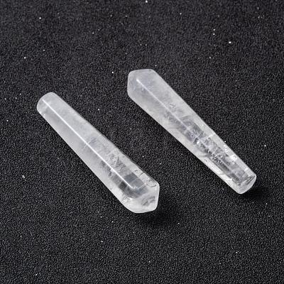 Natural Quartz Crystal Pointed Beads G-P393-M05-1