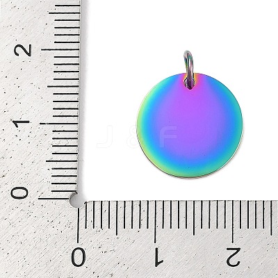 Ion Plating(IP) 304 Stainless Steel Pendants LS-STAS-I311-32E-RC-1