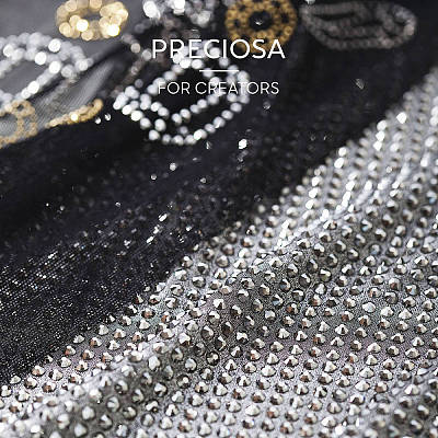 Preciosa® Crystal Hotfix Flatback Stones Y-PRC-HSS8-00030-270-1