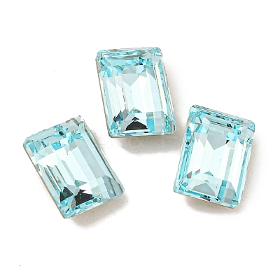 Glass Rhinestone Cabochons RGLA-L029-15C-263-1