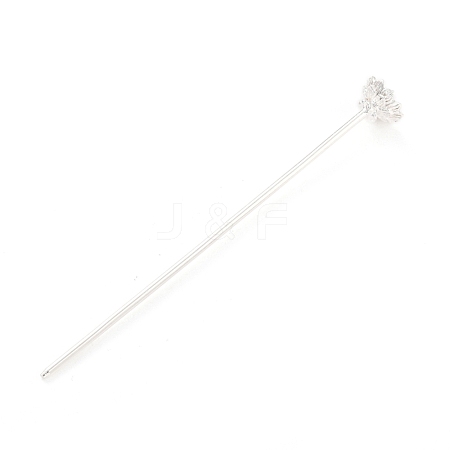 Alloy Hair Stick Findings FIND-O002-02S-1