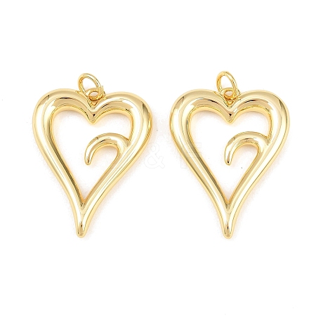 Brass Pendants KK-C162-053G-1