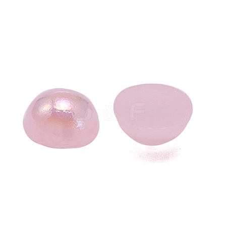 Opaque Resin Cabochons CRES-WH0013-03A-1