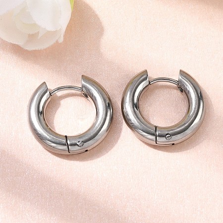 316F Stainless Steel Hoop Earrings EJEW-D341-01C-P-1