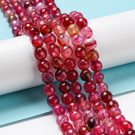 Natural Agate Beads Strands G-C082-A01-11-1