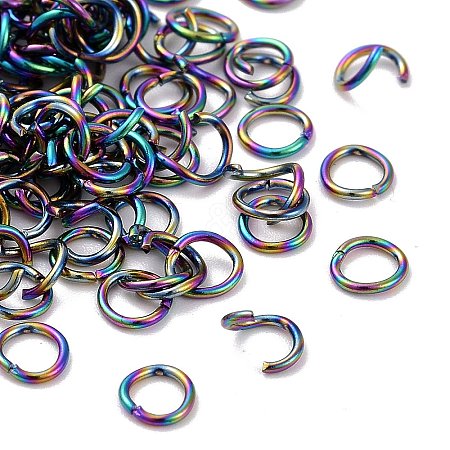 304 Stainless Steel Open Jump Rings A-STAS-E475-01D-1