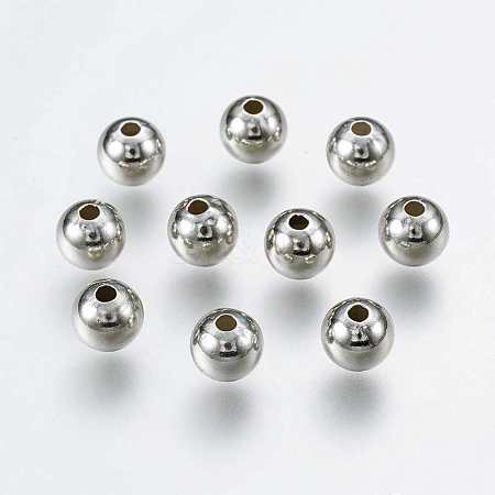 925 Sterling Silver Beads STER-K037-042N-1