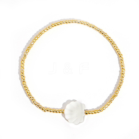 1Pc Bohemian Summer Glass Seed Beaded Bracelets KM7169-3-1