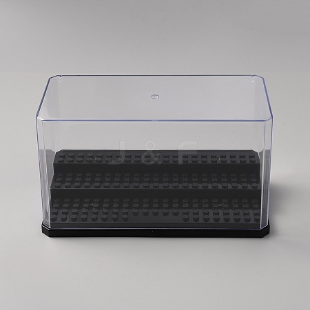 3-Tier Plastic Action Figures Display Case ODIS-WH0002-99-1