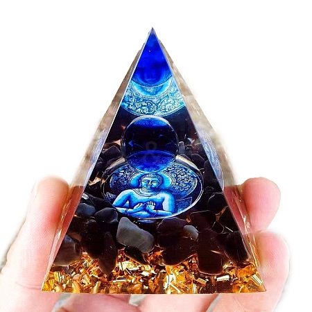 Orgonite Pyramid Resin Energy Generators PW-WG2214D-01-1